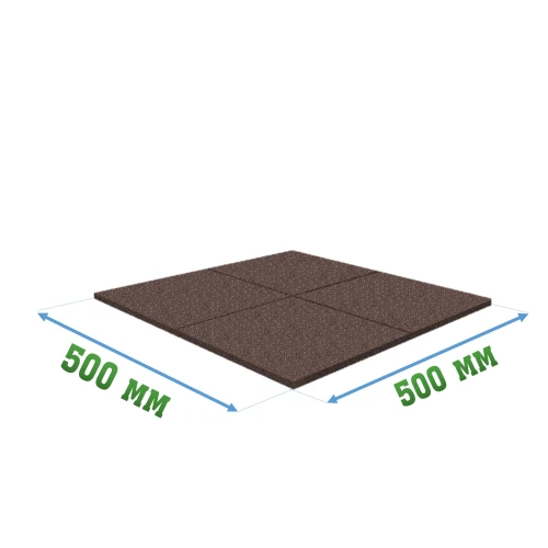 Напольное покрытие 500x500x40мм Standart